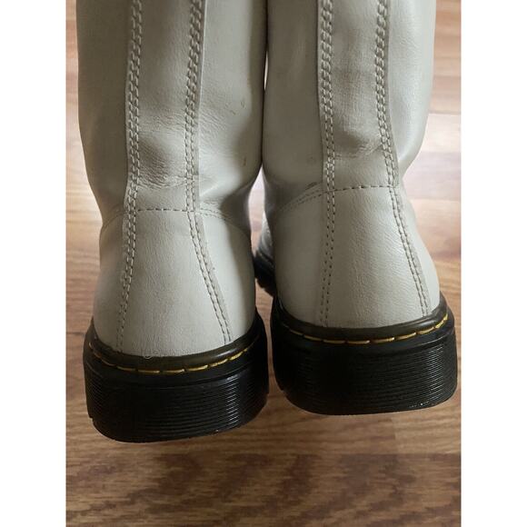 Doctor Doc Martens White Boot Size 8 USM 9 USL - Picture 9 of 11